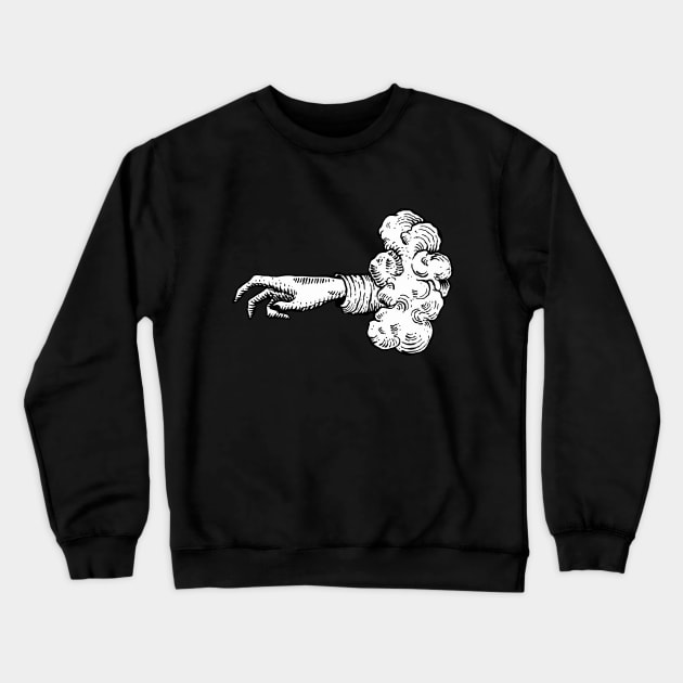 The Hand of Destiny Crewneck Sweatshirt by LadyMorgan